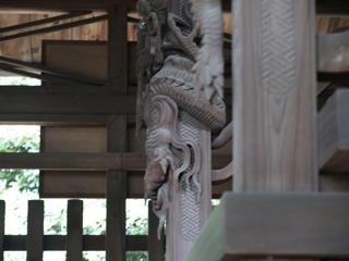 本殿の彫刻